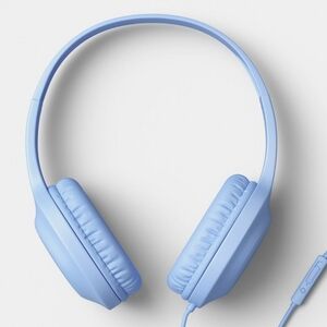 heyday Wired Light Blue Over-Ear Headphones For Kids